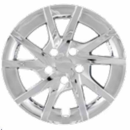 Coast2Coast 16", 10 Spoke, Silver, Plastic, Set Of 4, Push On IWC50216S